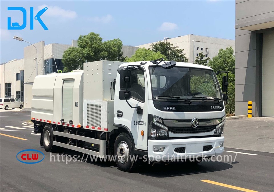 Hydrogen 9t guardrail washer truck front side