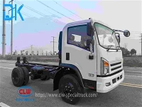 Chasis Dongfeng 4x4 con volante a la derecha-