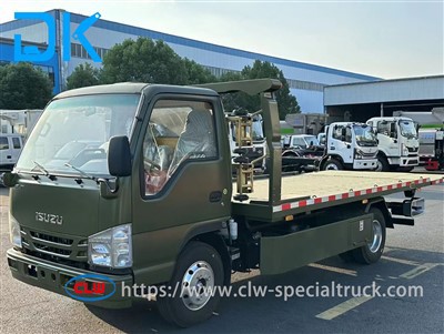 Camión de restricciones de media gota de Isuzu