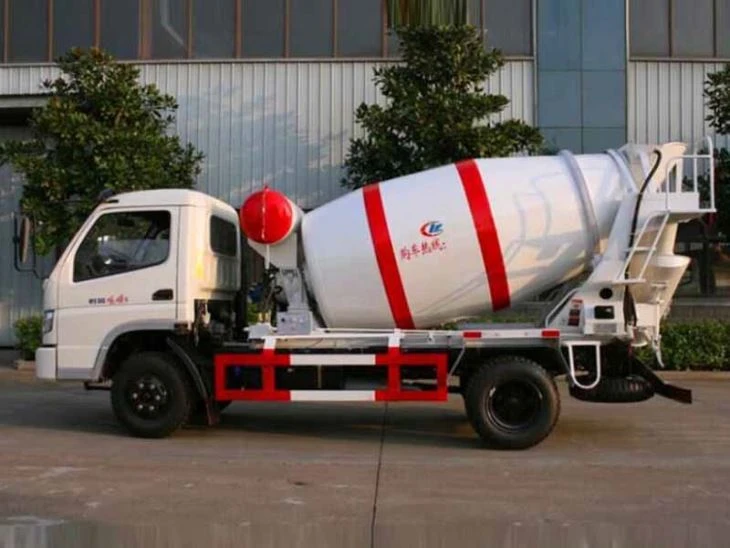 Camión hormigonera de 3,8 metros cúbicos