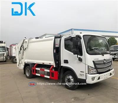 6m³ de basura comprimida con foton blanqueadores para la venta