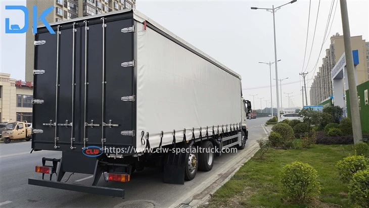 Hino 700 6x2 Curtain Side Truck