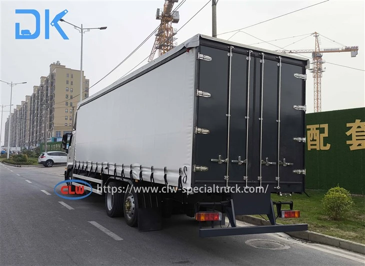 Hino 700 6x2 Curtain Side Truck